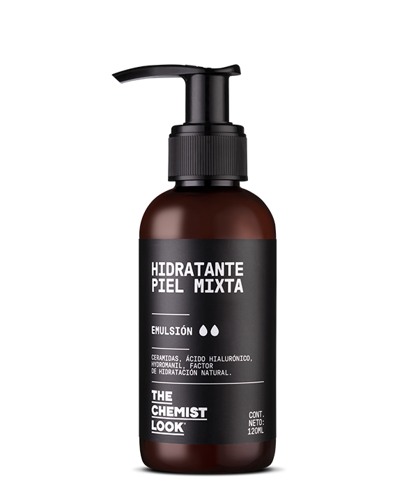 emulsion hidratante piel mixta con ceramidas y acido hialuronico 120 mL